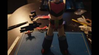 GOLDORAK GRENDIZER PAPERCRAFT  STOP MOTION [upl. by Beatriz]