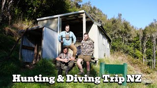 Hunting amp Diving Trip New Zealand [upl. by Gnud]