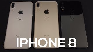 iPHONE 8 REVELADO MAIS RUMORES E VAZAMENTOS [upl. by Finnie500]