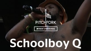 Schoolboy Q performs quotHands On The Wheelquot at Pitchfork Music Festival 2012 [upl. by Zebapda477]