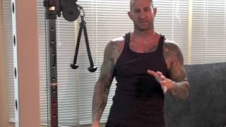 Cable Overhead Triceps Extension Tips by Jim Stoppani [upl. by Adniuqal]