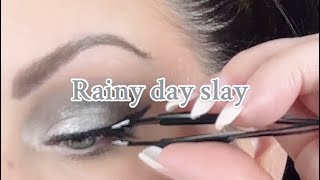 Rainy day slay on hooded eyes [upl. by Jaal]