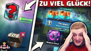 SO VIEL GLÜCK IST NICHT MÖGLICH  BESTE HOLZ UND GOLD TRUHE  Clash Royale Deutsch [upl. by Gloriana]