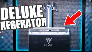 What YOU NEED TO KNOW About the KOMOS Deluxe Kegerator  MoreBeer [upl. by Khudari]