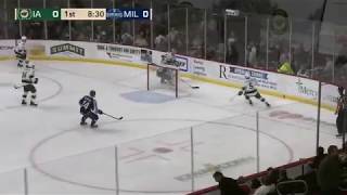 Mingoias FIRST AHL goal [upl. by Clava]