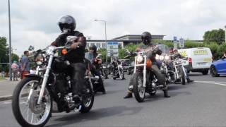 1 Dresden Harley Days in der Rinne Dresden Ausfahrt Teil 1 [upl. by Devad]