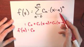 What is the Taylor series of f centered around a  Week 6  Lecture 3  Sequences and Series [upl. by Nylcsoj]