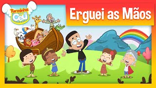 Erguei as Mãos E Dai Glória a Deus  Turminha do Céu [upl. by Dnomayd]