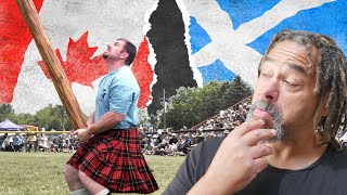 Scotsman Reacts to a Canadian Highland Games [upl. by Nauh]