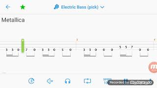 the god that failed bass tab [upl. by Jemie551]