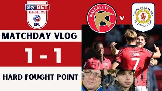 Walsall 11 Crewe matchday vlog [upl. by Roseann894]