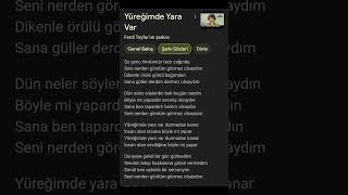 Yüreğimde yara varKaraoke [upl. by Staffard]