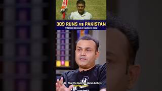 Sehwag funny incident against Pakistan 🤣 virendarsehwag cricket shorts indvspak [upl. by Ahaelam67]