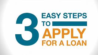 3 Easy Steps to Apply for a Loan [upl. by Neelrahs]