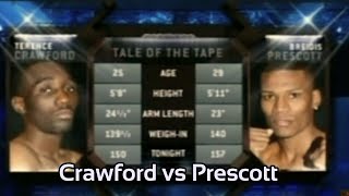 FULL Fight  Terence Crawford vs Breidis Prescott March 30 2013 Buds Breakout fight [upl. by Serge50]