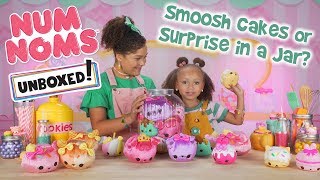 UNBOXED  Num Noms  Season 3 Episode 6 Smooshcakes or Surprise in a Jar [upl. by Nikal]