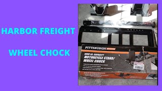 Harbor Freight Wheel Chock [upl. by Aekerly]