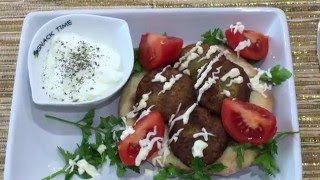 Falafel Köfte Nasıl YapılırNohutlu Kızarmış Vegan Köfte Tarifi Easy Vegan FALAFEL Recipe [upl. by Aineg]