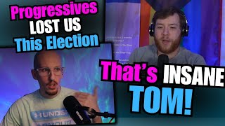 EconoBoi Calls Tom Out On Post Election Take  Why Kamala Lost [upl. by Milli]