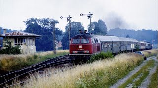 überlanger Sonderzug für 218 308 und 50 0072 am 1371997 [upl. by Deibel]