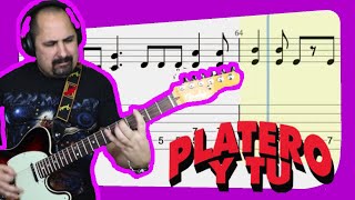 POR FIN 🎸 PLATERO Y TU 🎸Cover amp TABS [upl. by Yoong]