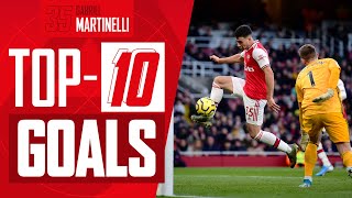 Ranking Gabriel Martinellis Top 10 Goals for Arsenal [upl. by Citron]