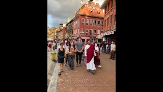 Nepal pilgrimage and retreat with Drupön Lama Karma October 2024 Pharping part [upl. by Annairoc773]