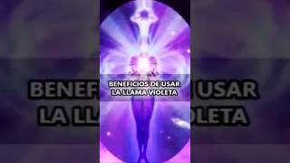 BENEFICIOS DE LA LLAMA VIOLETA meditacion ansiedadtransmutación llamavioletaaura [upl. by Sakmar]