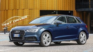 Prova su strada Audi A3 Sportback gtron 2019  lAudi a metano in anteprima [upl. by Nath297]