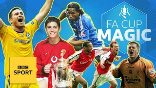 All the finals from the 2000s  FA Cup Magic [upl. by Lemal]