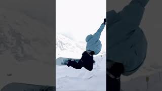 THAT METHOD 🤩 Anna Gasser putting the Talent Scout to the testsnowboarding snowsport viral fyp [upl. by Ro184]