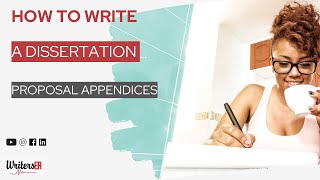 How to Write a Dissertation Proposal Appendices  WritersERcom [upl. by Nnylesor]