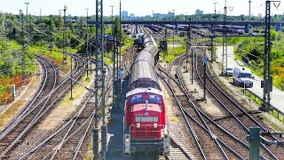 Ablaufberg im Rangierbahnhof München Nord [upl. by Scheer]