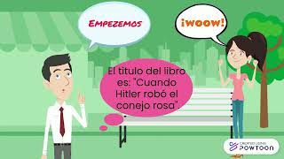 Powtoon  Cuando Hitler robó el conejo rosa [upl. by Aieki]