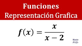 Estudio y representación grafica de funciones como se hace Función racional dominio recorrido rango [upl. by Gilberto876]