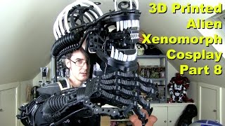 Alien Xenomorph Cosplay 8  Shoulder Brace amp Head  James Bruton [upl. by Loftus415]