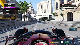 F1 22  Circuit de Monaco  Monaco Monaco Grand Prix  Gameplay PS5 UHD 4K60FPS [upl. by Melisse]