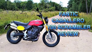 ★ 2023 FANTIC CABALLERO 700 SCRAMBLER REVIEW ★ [upl. by Anead]