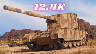 FV4005 Stage II 124K Damage 7 Kills World of Tanks wot worldoftanks [upl. by Drareg]