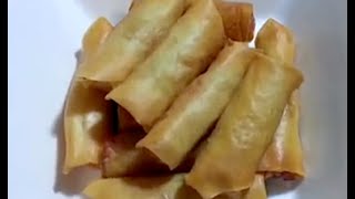 CRISPY SPRING ROLLS [upl. by Combe727]