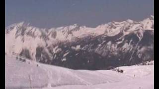 Skipiste Hinterstoder Höss  Panoramapiste 3 am Schafkogel für gemütliche Skifahrer [upl. by Adnarahs]