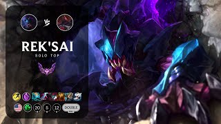 RekSai Top vs Sion  NA Master Patch 148 [upl. by Neidhardt]