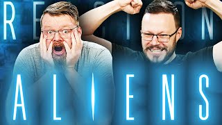 Aliens  MOVIE REACTION [upl. by Lonyer]