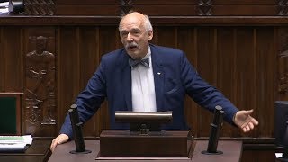 Globalne ocieplenie i ministerstwo klimatu  Janusz KorwinMikke [upl. by Hau]