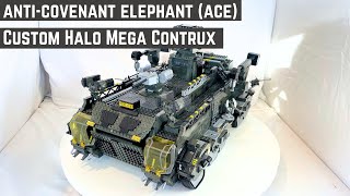 CUSTOM HALO MEGA CONSTRUX BLOKS HALO HEROIC SERIES The ANTICOVENANT ELEPHANT ACE [upl. by Beverlie]