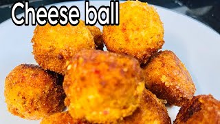 Cheese ball recipe  how to make perfect and crispy cheese ball [upl. by Aihtebat]