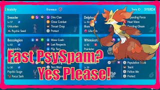 Fast PsySpam with Delphox in VGC Regulation H [upl. by Korry774]