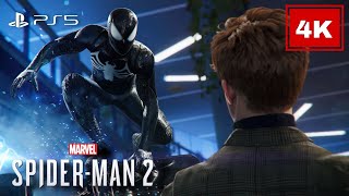 Marvels SpiderMan 2  NEW Gameplay 4K [upl. by Enoed]