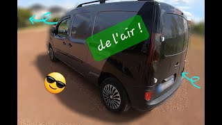 14 Grille dAERATION et DEFLECTEUR dair KANGOO MiniVan [upl. by Ynatsed]