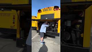 School Bus Pre Trip Engine Inspection [upl. by Sharon]